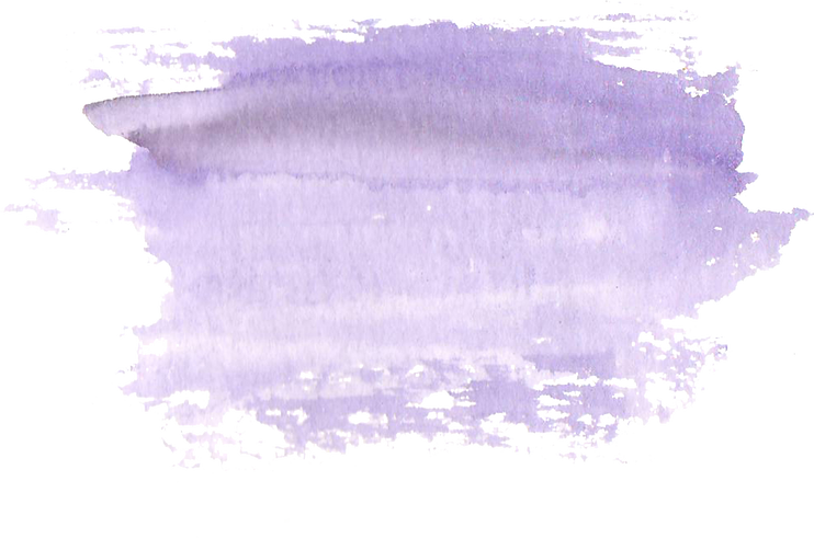 Lavender Watercolor Smudge 